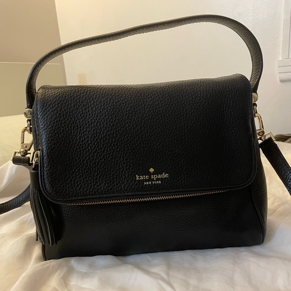 Kate Spade Black Jackson Street Colette Convertible Crossbody - Picture 2 of 2